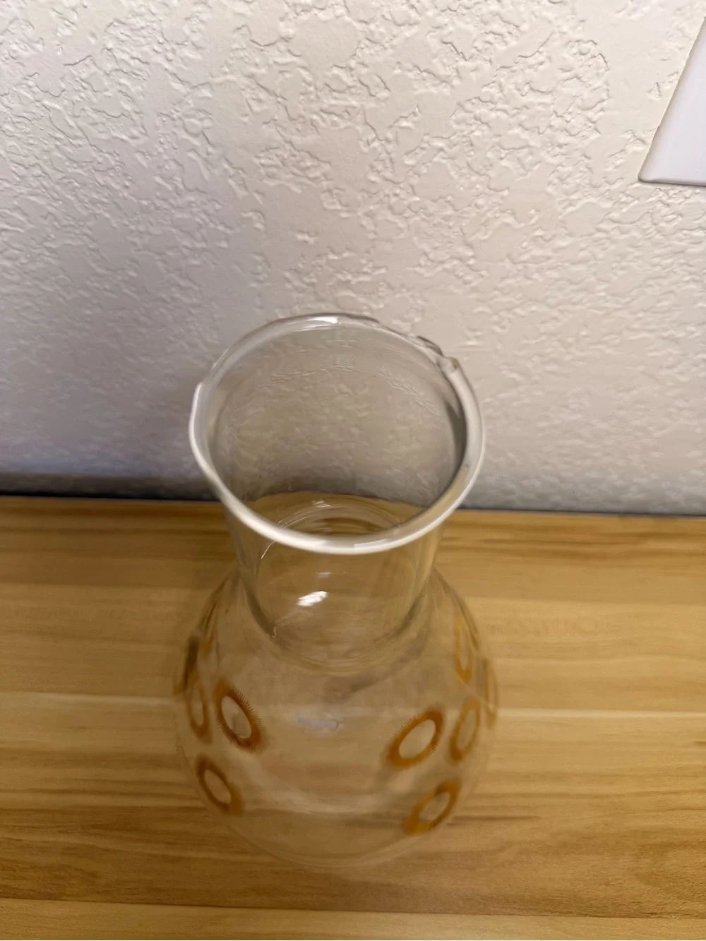 Vintage MCM Corningware Hand-Blown Glass Carafe Coffee Fred Press Replacement